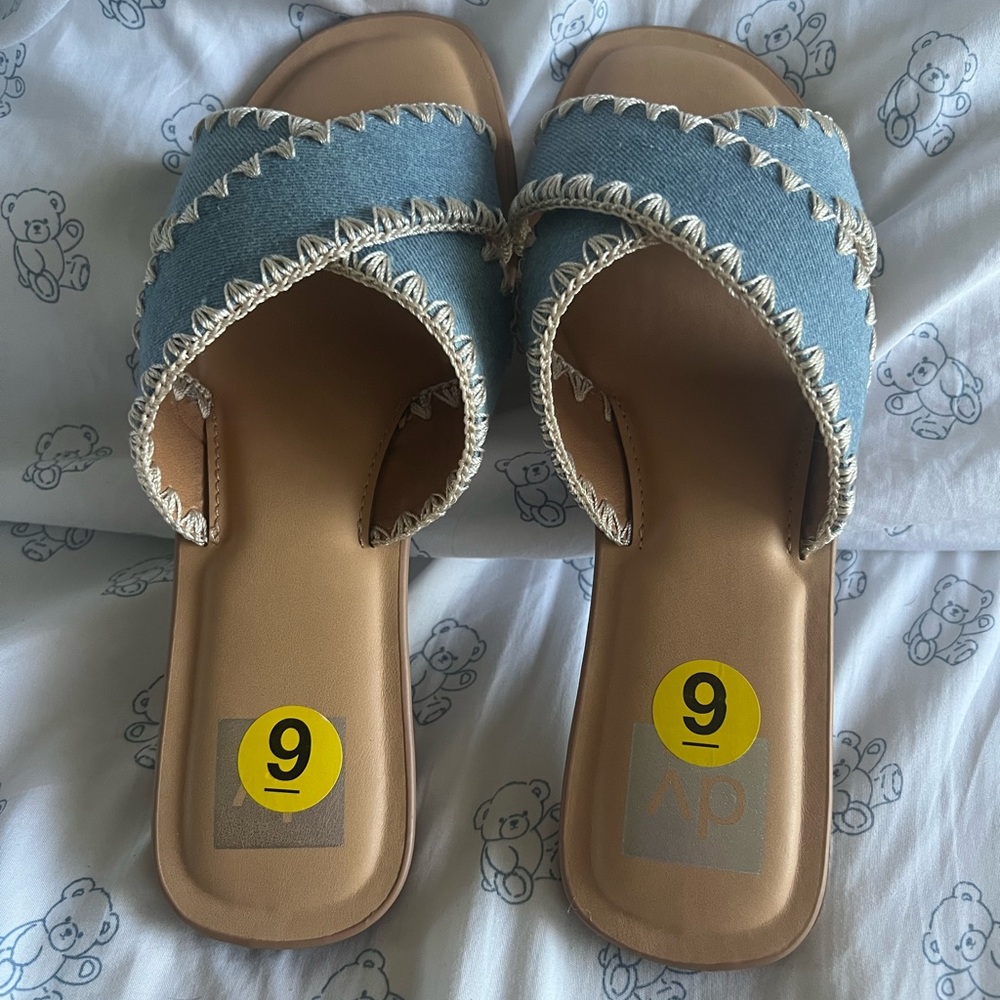 Denim Sandals